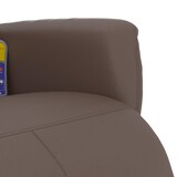 thumbnail of vidaXL Massagesessel mit Fußteil Braun Kunstleder