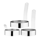 thumbnail of Anello per uova in acciaio inox con manico lungo da 10 cm - Vogue. Vogue