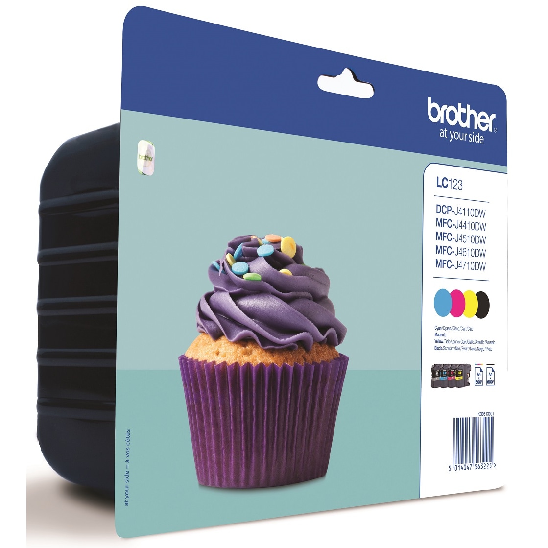 Brother lc123 inkt cartridge multi bcmy blis