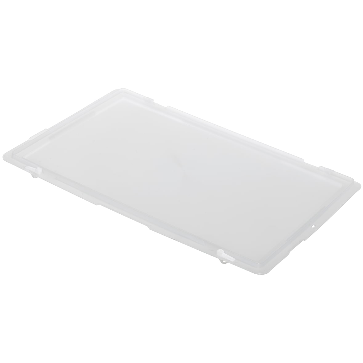 METRO PROFESSIONAL Eurobehälter-Deckel, Polypropylen, 60 x 40 cm, transparent