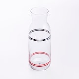 thumbnail of El Ganso - 12-teiliges gestreiftes Geschirrset mit 1,2-l-Wasserflasche und 4 345-ml-Gläsern