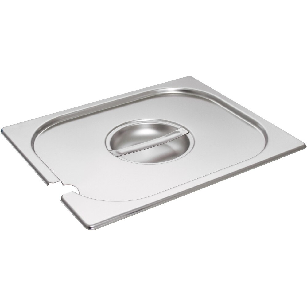 1 x SCHNEIDER GN Deckel Edelstahl - mit  Löffelaussparung GN 1/2