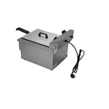 thumbnail of Gasfrit – Fritadeira elétrica 1 cuba 13 L com torneira, profissional, industrial, ultrarrápida 5000 W, termostato E.G.O, alta qualidade