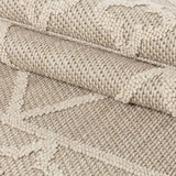 thumbnail of Küchenteppich Berber Robust Waschbar Strapazierfähig Terrasse Garten Beige 200x290 cm OEKO-TEX Schadstoffgeprüft – CORTINA von Kadima Design