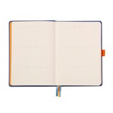 thumbnail of Rhodiarama Goalbook A5 mit festem Einband, 120 Blatt elfenbein 90g, Dot/punktkariert - Saphir 118778C