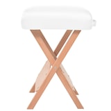 thumbnail of Helloshop26 - Klappbare Massageliege mit Hocker 10 cm dick weiß 02_0001864