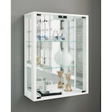 thumbnail of VCM Wandvitrine Udina Weiß H. 80 x B. 60 x T. 25 cm