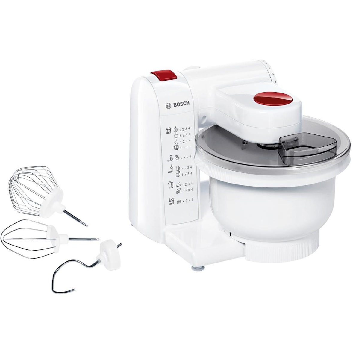 Bosch Küchenmaschine, MUM4, 600 W, Weiß, , MUMP1000