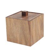 thumbnail of Boite à Coton et Cotons-tiges carrée en Bois