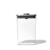 thumbnail of oxo - Contenitore in plastica POP rettangolare medio 2,6 L con coperchio inox - trasparente