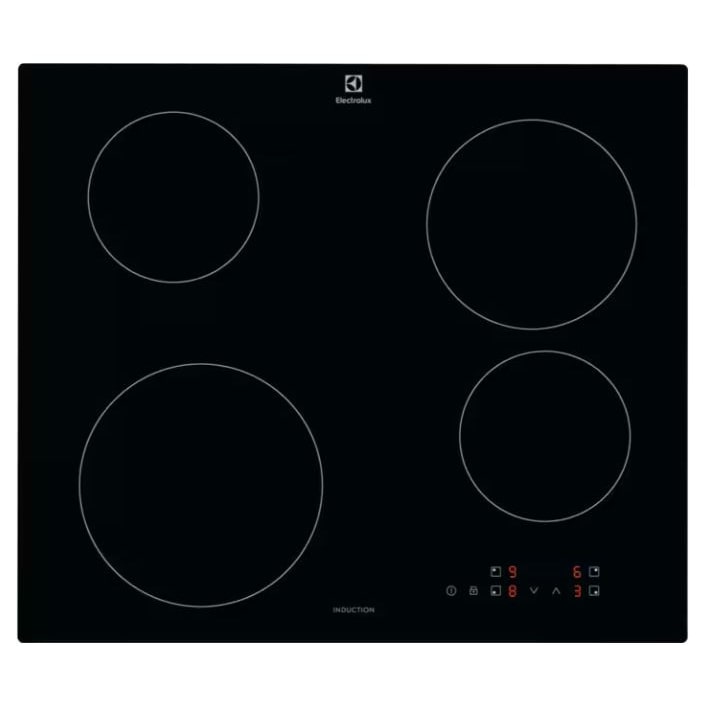 electrolux cib60424ck  piano cottura induzione serie 300 60 cm 4 fuochi nero 3000 w