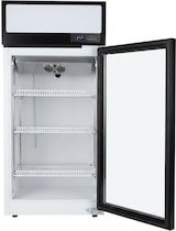 thumbnail of Romux® Glastürkühlschrank MA 100 Liter 1 Tür Belüftet | Professioneller Getränkekühlschrank mit Glastür & LED