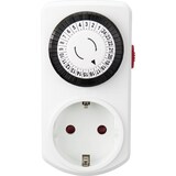 thumbnail of Sygonix SY-5042668 Steckdosen-Zeitschaltuhr analog Tagesprogramm 3680 W IP20 Dauerbetrieb