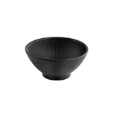 thumbnail of APS Kom/fruitkom/ontbijtkom NERO - melamine, Ø 13 cm, 0,3 liter, zwart, stapelbaar, vaatwasmachinebestendig