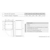 thumbnail of Balay 3kfe362wi Nevera Y Congelador Independiente 282 L E Blanco