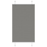 thumbnail of vidaXL Plissee Anthrazit 75x100 cm Stoffbreite 74,4 cm Polyester