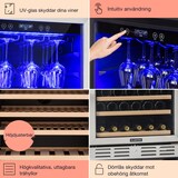 thumbnail of Klarstein Vinovilla Grande 127 Built-in Uno Weinkühlschrank 320 Ltr 127 Fl. LED Edelstahl