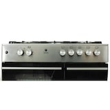 thumbnail of Gasline Gas Standherd mit Elektrobackofen GAG90GOXFLE Edelstahl mit Flaschenschrank 90cm Propan Regler 50Mbar + Gasschlauch