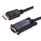 thumbnail of VALUE Cable DisplayPort - VGA, M / M, zwart, 5 m