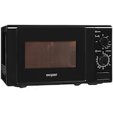 thumbnail of Exquisit Mikrowelle MW 900-030G schwarz | Grill | max. 1000 W | Garraum 20 l | Schwarz Front