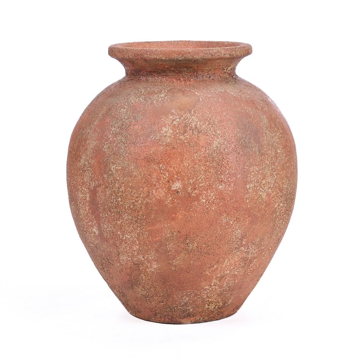 Bazar Bizar Vase en terre cuite 45x45x50 cm rouille