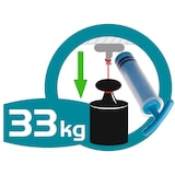 thumbnail of WENKO Vacuum-Loc® Eckregal 2 Etagen Mod. Quadro Edelstahl