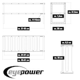 thumbnail of Unterschrankregal Küchenregal 39-67 cm Teleskopregal Unterschrank Regal Küche