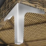 thumbnail of tectake Set de piezas modulares para conjunto de ratán Villanova 3 asientos  antracita-jaspeado - 404655