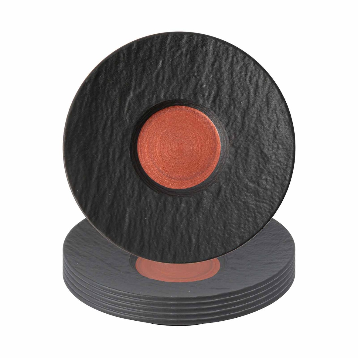 Villeroy & Boch Manufacture Rock Glow Kaffeeuntertasse ø 15,4 cm 6er Set