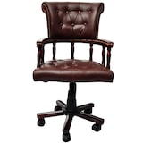 thumbnail of vidaXL Bureaustoel draaibaar bruin