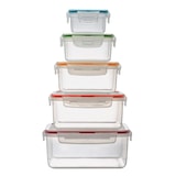 thumbnail of Lock&Lock HPL980CLQ5 Dosen Set 5-teilig quadratisch