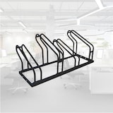thumbnail of BRASQ Fietsenrek voor 4 Fietsen - Fietsentandaard - Fietsrek - Fietsbeugel voor Vloer Inclusief bevestigingsmateriaal - Zwart