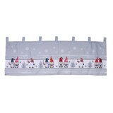 thumbnail of X-Mas Gardine Scheibengardine Weihnachten Fenstergardine LED 45x120cm