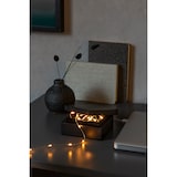 thumbnail of Konstsmide Micro LED Lichterkette mit USB Anschluss, 50 bernsteinfarbene Dioden, Innen (USB), silberfarbener Draht