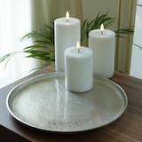 thumbnail of Dekoteller Dekotablett Kerzenteller Aluminium rund D: 30cm silber