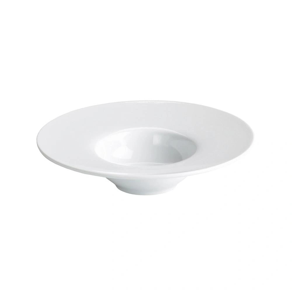 Viejo Valle - Plato Risotto Bordeaux 20X5 Cm. Porcelana Caja De 36 Uds