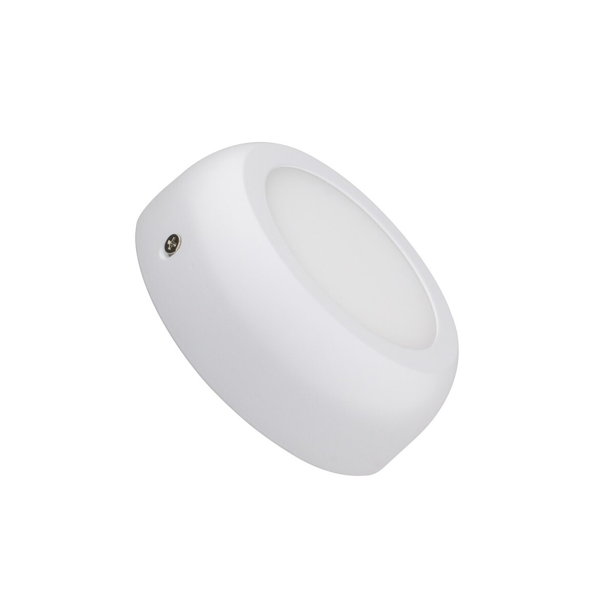 efectoLED Plafón de Techo LED 6W Circular Metal Ø125 mm Design White Blanco Frío 6000K - 6500K