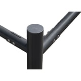 thumbnail of Structure de pergola HWC-A22, pergola annexe jardin pavillon terrasse armature, acier 3x3m