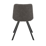 thumbnail of Lot de 2 chaises Juliette Anthracite, 78x49x61 cm