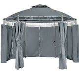 thumbnail of Helloshop26 - Gazebo de jardim 3,5 m de diâmetro cinza antracite 2208176