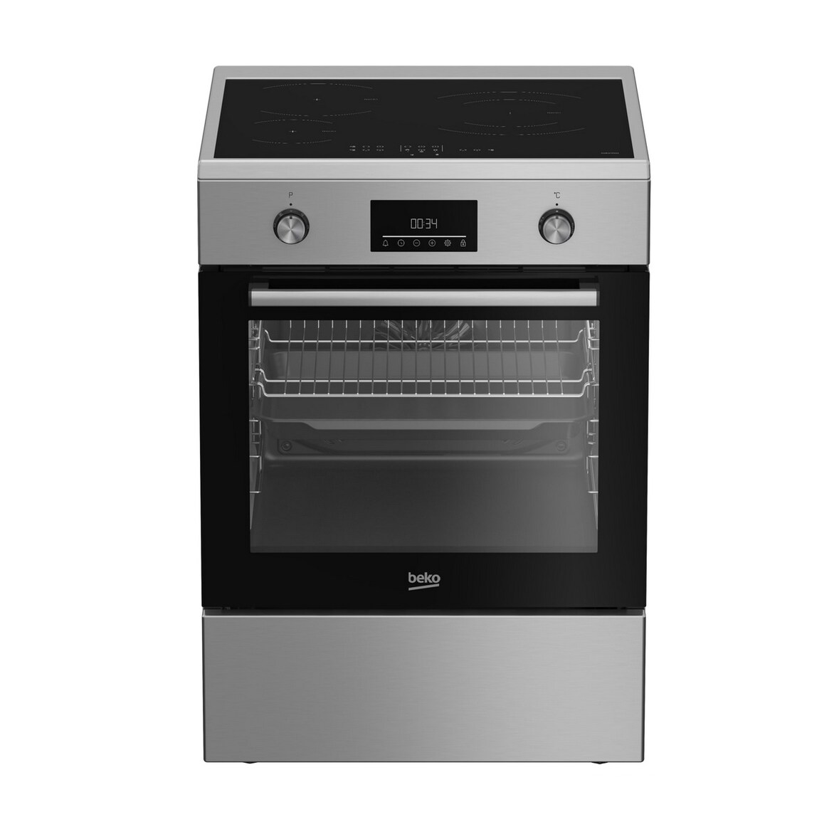 BEKO Cuisinière Induction 72l 3 Foyers Inox FBE68314MXC