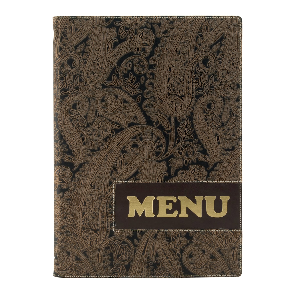 Securit® Menu A4 "Design" - Paisley - 4 faces