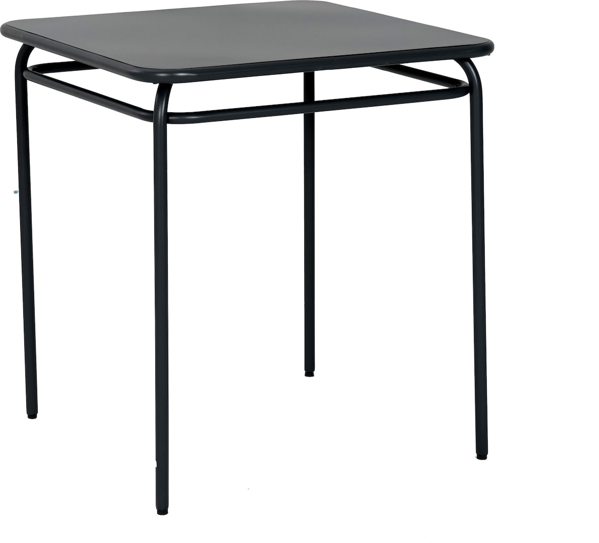 METRO Professional Mesa gastro, acero, 68 x 68 x 72 cm, apilable, gris oscuro
