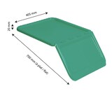 thumbnail of GILAC Couvercle pour bac à ingrédients 40 L et 80 L - - L - Vert G144711