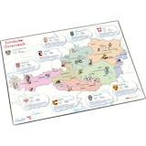 thumbnail of Schreibunterlage 40x53cm Motiv Landkarte Österreich