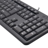 thumbnail of Tastiera Cablata Usb Con Filo Da Scrivania Ufficio Economica Computer Fisso Pc