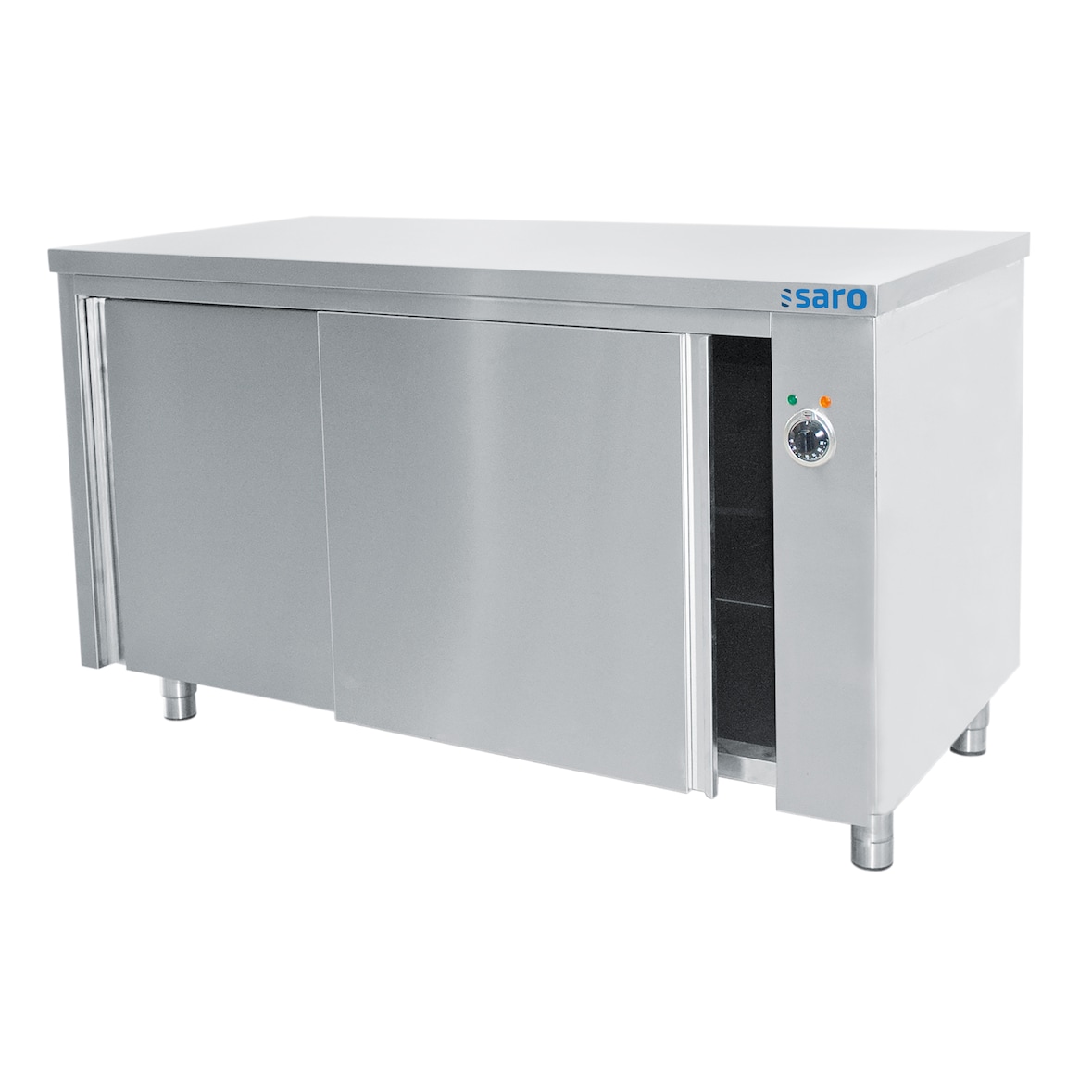 Saro warmhoudkast - 600 mm diep, 1000 mm