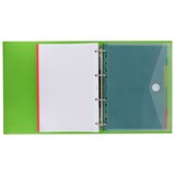 thumbnail of Pasta com argolas Carpebook 4D35 A4 «Multiline» Verde