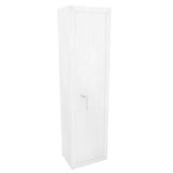 thumbnail of Armadio Portafucili Armi Blindato Fuciliera In Acciaio Cassetto Tesoretto Serratura Chiave A Doppia Mappa Cassaforte Bianco 148 x 34 x 28 Cm 5 Posti