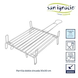 thumbnail of San Ignacio LA DEHESA - Grelha Dupla Zincada 30 x 30cm